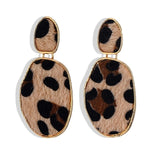 FAMSHIN 2019 Best selling NEW Women Fashion Simple Gold Silver Black Stud Earring Punk Rock Retro Circle Earring Piercing