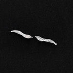 FAMSHIN 2019 Best selling NEW Women Fashion Simple Gold Silver Black Stud Earring Punk Rock Retro Circle Earring Piercing
