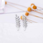 FAMSHIN 2019 Best selling NEW Women Fashion Simple Gold Silver Black Stud Earring Punk Rock Retro Circle Earring Piercing