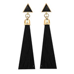 FAMSHIN 2019 Best selling NEW Women Fashion Simple Gold Silver Black Stud Earring Punk Rock Retro Circle Earring Piercing