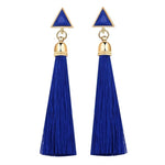 FAMSHIN 2019 Best selling NEW Women Fashion Simple Gold Silver Black Stud Earring Punk Rock Retro Circle Earring Piercing
